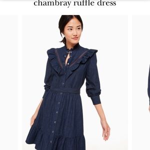 Worn once euc kate spade denim dress